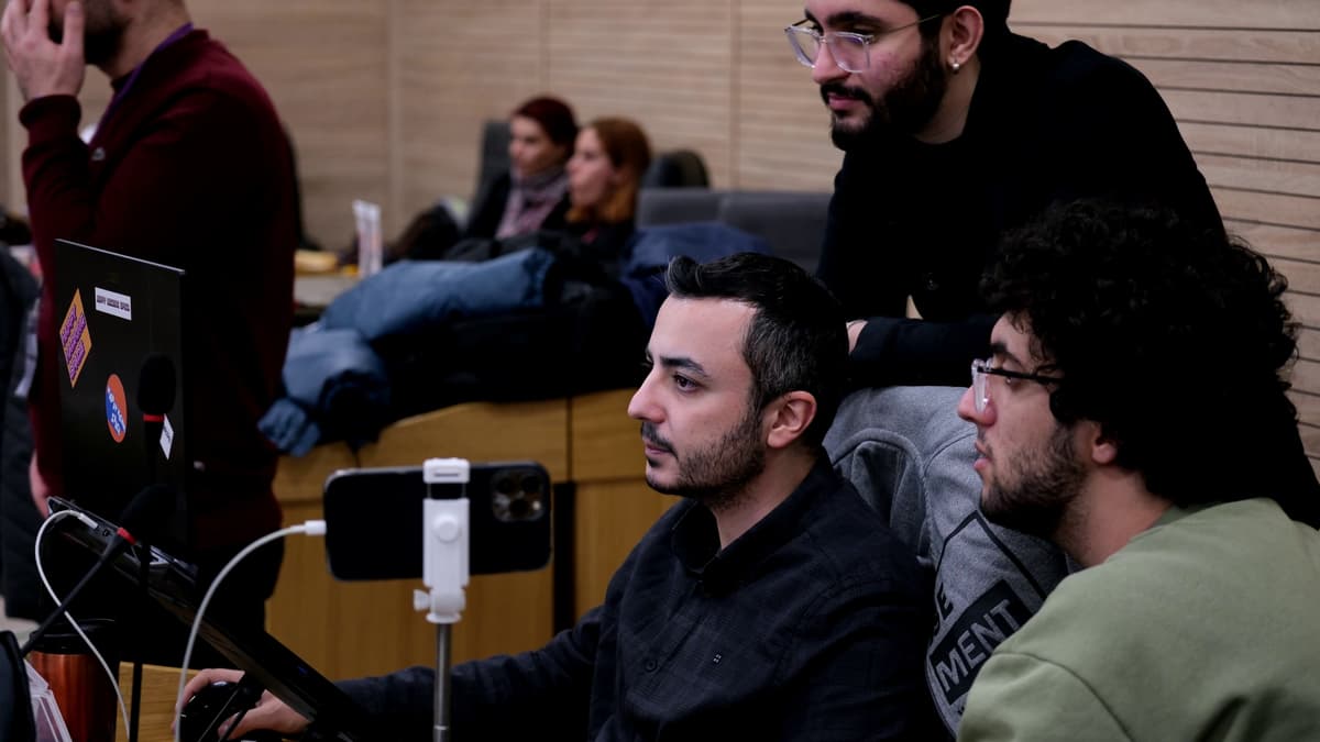 Happy Hacking Space students