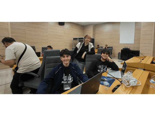 Happy Hacking Space students